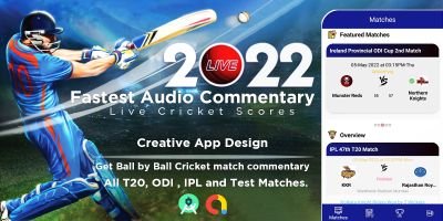 Live Cricket Score Android App Source Code