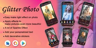 Glitter Photo - Android App Source Code