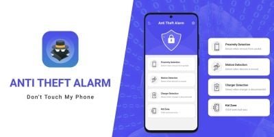 Anti Theft Alarm â€“ Android App Source Code