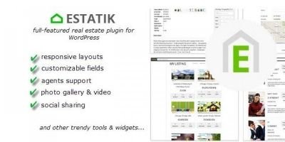 Estatik - Real Estate Plugin For Wordpress