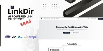 LinkDir - AI Powered Link Directory - SAAS