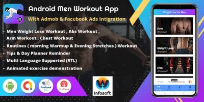 Men Workout at Home - Android App