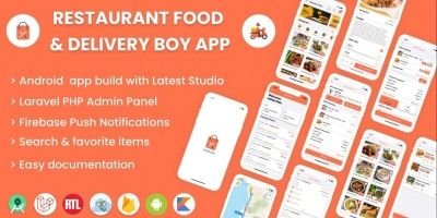 Single Restaurant Android Food Ordering App