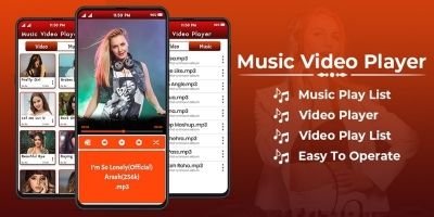 Music Player And HD Video Player - Android App
