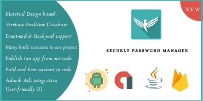 Password Manager Document Wallet - Android Studio