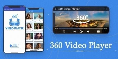360 Video Player view Panorama 4K Android App