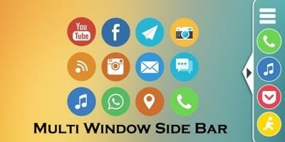 Multi Window Side Bar - Android Source Code