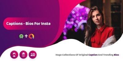 Captions - Bios For Instagram Android App