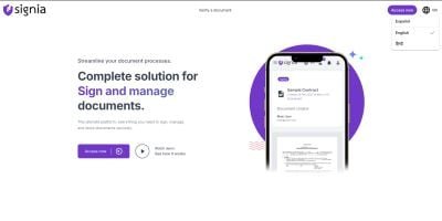 Signia - End-to-End Encrypted Signature Solution
