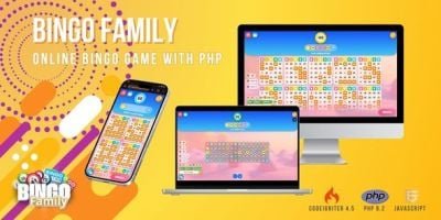Bingo Family - Online Bingo Game with PHP