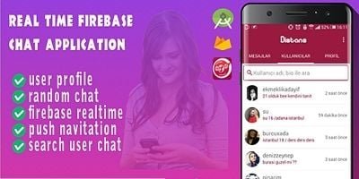 Distanz - Realtime Firebase Chat Android