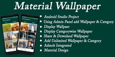 Material Wallpaper - Android Source Code