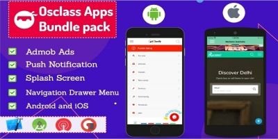 Osclass Android and iOS App Bundle Pack
