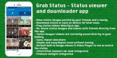 Grab Status - Android Source Code