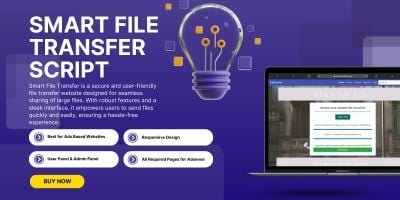 Smart File Transfer Script for Ads Based Websites