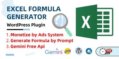 AI Excel Formula Generator WordPress Plugin