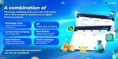 WhatsMail - Attractive Marketing Tools Saas