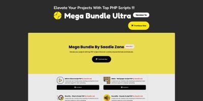 Mega Bundle Ultra Pro - PHP Scripts