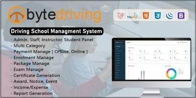 ByteDriving-Driving School Management System