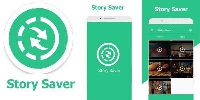 Story Saver For WhatsApp Android Template