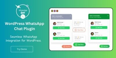 WhatsApp Agent - WordPress Support Chat