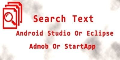 Search Text In Files - Android App Source Code