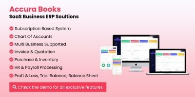 Accura Books - SaaS Business ERP Solutions