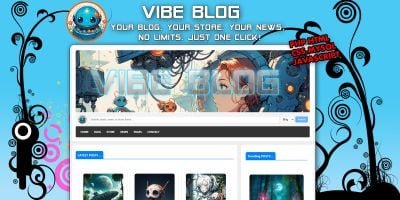 Vibe Blog - PHP Script