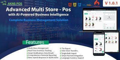 AKNS POS - Advanced Multi-Store POS System