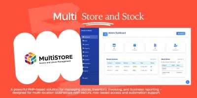 MultiStore - Invoice And Stock Management
