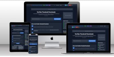YouTube Thumbnail Downloader PHP Tool