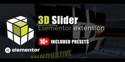 WP 3D Slider for Elementor