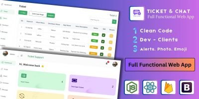 Real Time - Support Ticket & Chat System