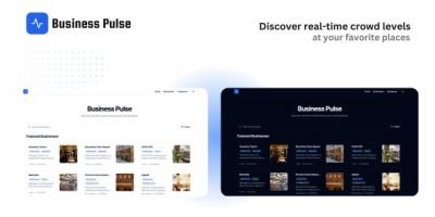 Business Pulse - Real-time Crowd Levels For Busine
