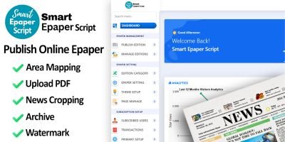 Smart Epaper - PHP Epaper Script