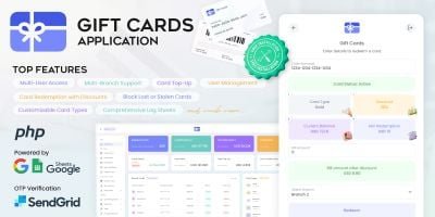 Cardify - Gift Cards Management Application
