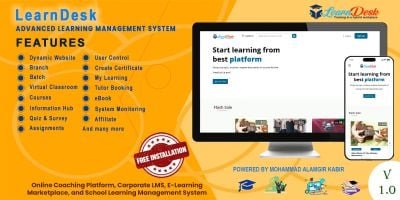LearnDesk - Learning Management System