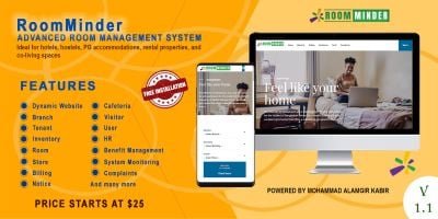 RoomMinder - Advanced Room Management System