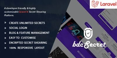 bdcSecret - Secret File Sharing Platform