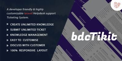 bdcTikit - Helpdesk Ticketing System