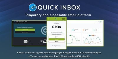 Quick Inbox - Temporary Email Generator