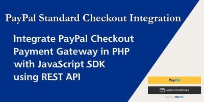 PayPal Standard Card Checkout Integration