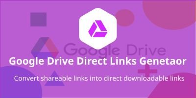 Google Drive Direct Link Generator