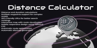 Distance Calculator - Route Planner
