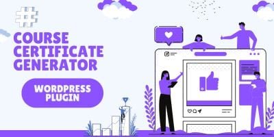 Course Certificate Generator WordPress Plugin