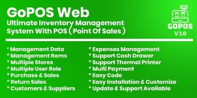 GoPOS Web - Ultimate Inventory Management System