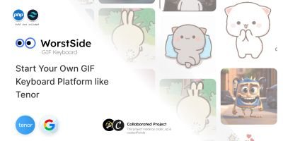 WorstSide - GIF Keyboard Platform PHP Script