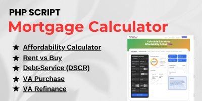 Mortgage Calculator PHP Script