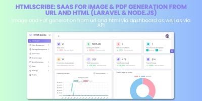 SAAS for Image And PDF Generation from URL