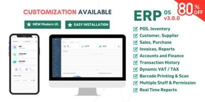 ERP OS - ERP POS Inventory Invoice Software
